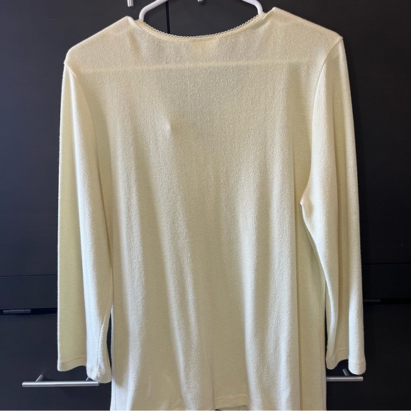 Yellow Lace Cardigan/Sweater - Picture 2 of 3